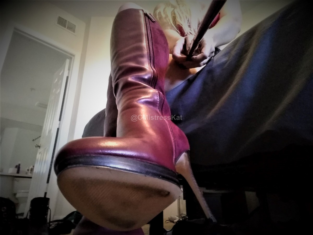 Mistress Kat boots stiefel