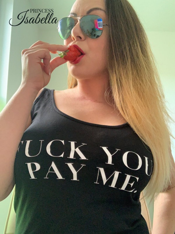 MoneyPrincess Isabella tribute FinDom