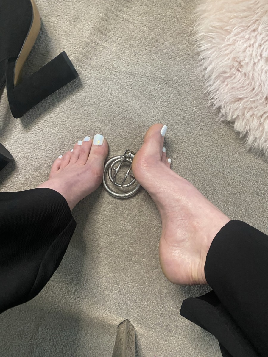 Doctor findom chastity feet