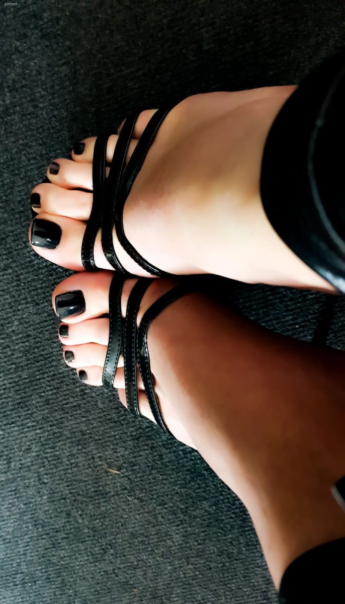 Miss Nadine feet heels