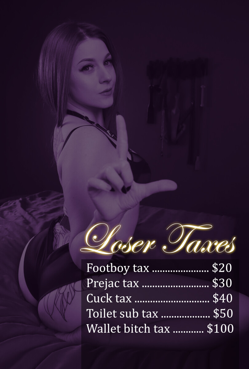 Goddess Kaylie Etheria losertax findom
